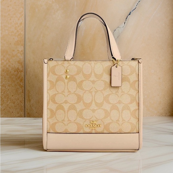 Coach Lunar New Year Dempsey Tote 22 With Dragon Style CP481 - Picture 4 of 6